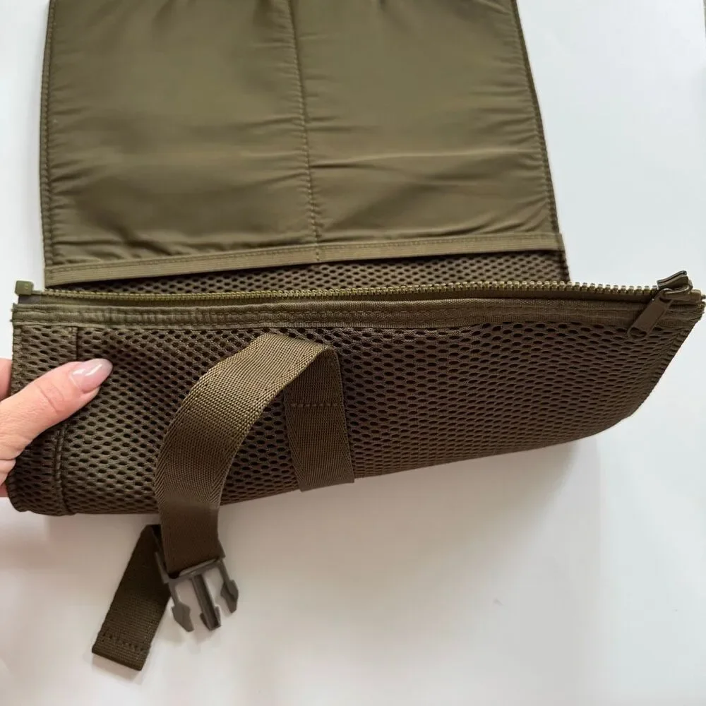 Dagne Dover Joey Changing olive Green Easy Clean Travel TOP PART ONLY